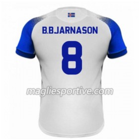 Completo Calcio Islanda B.Bjarnason 8 Divisa Trasferta Mondiali 2018